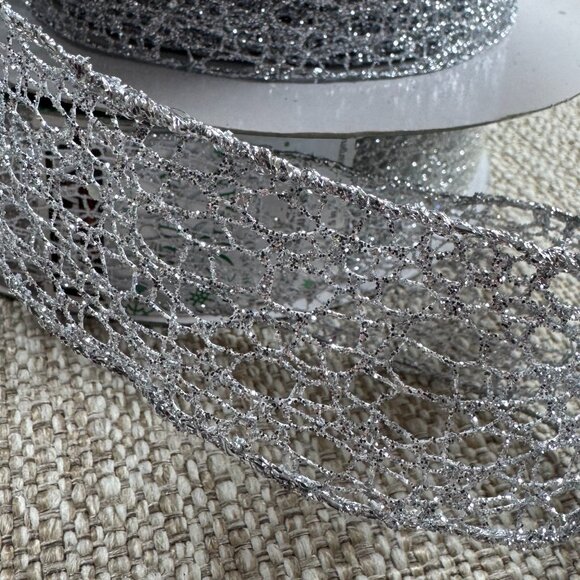 3 Rolls Holiday Kirkland Wire-edged Ribbon, 120 yards approx total - Picture 3 of 6